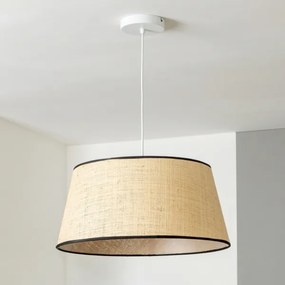 Brilagi - Lampadario LED a sospensione con cavo CERIA 1xE27/40W/230V Ø 50 cm beige
