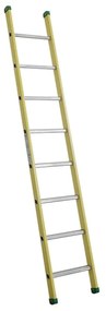 Scala FACAL Vetroprima Singola in fibra di vetro 8 gradini portata massima 150 kg EN 131 per lavori fino a 3.5 m