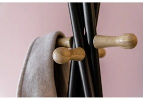 Gancio in metallo nero Loft - Wenko