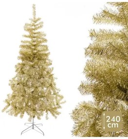 Albero di Natale Dorato Metallo Plastica 240 cm