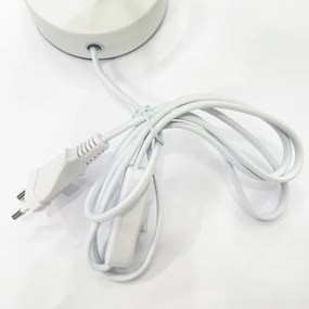 ONLI - Lampada da tavolo BOLLICINE 1xE14/6W/230V 22 cm bianca