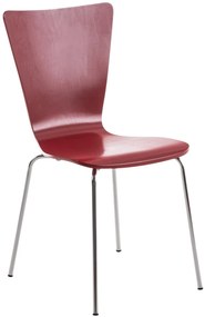 Sedia Per Ospiti Elegante E Pratica: Besucherstuhl Aaron / Rot