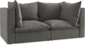 Divano grigio scuro 180 cm Manao – Makamii