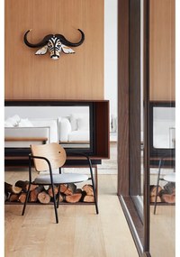 Sedia da pranzo grigia in rovere Eclipse - Teulat