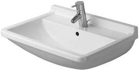 Lavabo Monoforo 55x37 Bianco Starck3 Compact 030155 Duravit