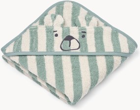 Asciugamano con cappuccio per bambini in cotone organico Albert