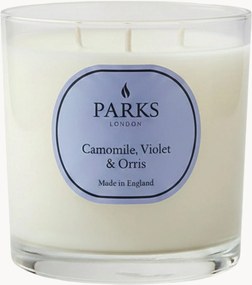Candela profumata fatta a mano a tre stoppini Vintage Aromatherapy (lavanda, camomilla e muschio bianco)