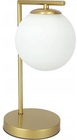 Lampada da tavolo 1xE27/40W/230V oro/bianco