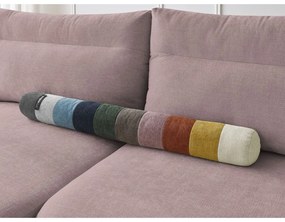 Divano angolare in rosa chiaro Aden – Bobochic Paris