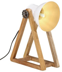 Lampada Da Scrivania 25 W Bianca 30x17x40 Cm E27 /