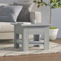 Tavolino da Salotto Grigio Sonoma 55x55x42 cm in Truciolato cod mxl 9817