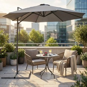 VERSUS - ombrellone da giardino decentrato