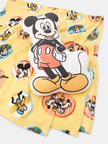 Sinsay - Coperta Mickey Mouse - giallo chiaro