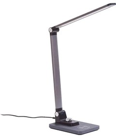 Lindby - Valtaris LED Lampada da Tavolo CCT Metallic/Black Lindby