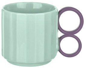 Tazza azzurra in porcellana 360 ml Handly