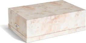 Scatole in set con coperchio/decorative beige in cartone 3 pz 31x47x15,5 cm Inge Paper Laminate – Bigso