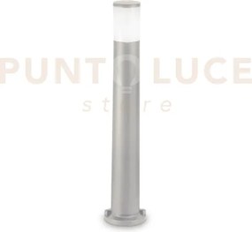 Atena paletto h.80cm 1 luce attacco e27 ip55 grigio