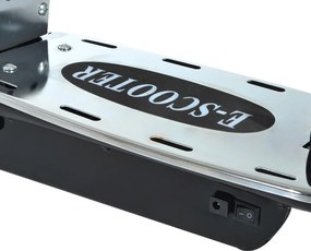 Monopattino Elettrico per Bambini 120W Pieghevole con Freno e Cavalletto Nero...