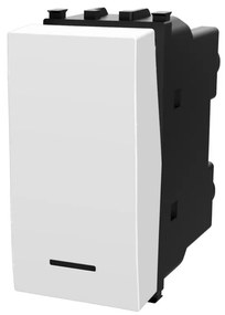 Invertitore 16AX bianco compatibile anche con Vimar Plana