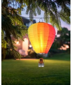 Globo 36138 - LED Decorazione solare a ciondolo 24xLED/0,06W/3V IP44 mongolfiera