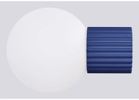 Lampada da parete blu scuro Orbital – Sollux