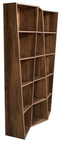 Libreria Trek 3 elementi Noce