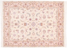 Tabriz Tappeto persiano 200 x 150 Rosa (Iran) Annodato A Mano