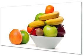Pannello paraschizzi cucina Frutta in una ciotola 100x50 cm