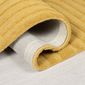 Tappeto in lana gialla 160x230 cm Zen Garden - Flair Rugs