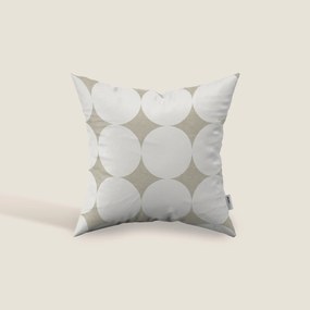 Dot cuscini geometrici disponibile in diversi colori in tessuto Idrorepellente bianco