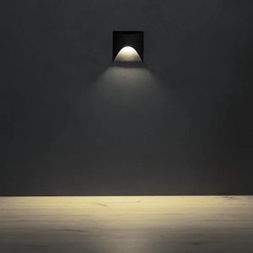 Kanlux 39139 - Lampada a LED per scale EXIN LED/2,5W/230V 4000K IP65 nera hr.