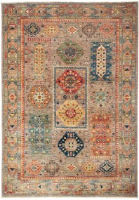 Samarkand Tappeto orientale 150x210 Grigio (Pakistan) Annodato A Mano