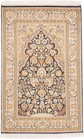 Cashmere Silk Tappeto 100x60 (Indian) Annodato A Mano