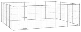 Gabbia Per Cani Da Esterno İn Acciaio Zincato 24,2 M² /