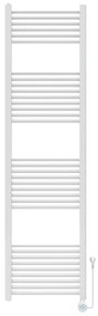 Termoarredo elettrico a fluido   500 W  bianco L 50 x H 180 x P 3 cm