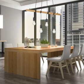 Briloner 4015045 - Lampadario a sospensione con filo 4xE27/25W/230V