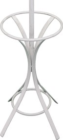 appendiabiti da terra con portaombrelli stile provenzale in ferro verniciato cm 43x 38 x 180 h