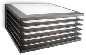 Philips - Applique da esterno SHADES 1xE27/15W/230V IP44 antracite