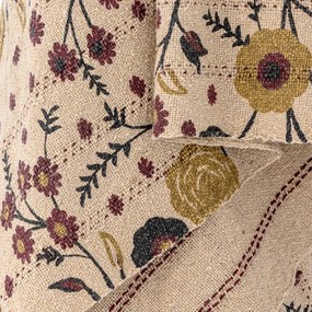 Coperta marrone in cotone riciclato 130x160 cm Eydis – Bloomingville