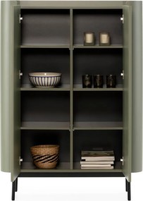 Armadietto verde 100x140x40 cm Willa – MOME