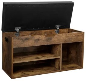 Scarpiera DAVOR marrone/nera