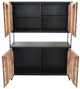 PINUS BLACK - credenza in legno massiccio