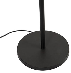 Lampada da terra scandinava nera 5 luci - Facil Tube