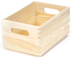 Scatola in legno di pino Custom, 30 x 20 x 14 cm - Compactor