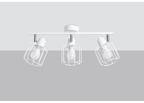 Sollux SL.1113 - Faretto BELUCI 3xE14/40W/230V bianco