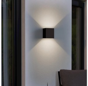 Eglo 901064 - Applique a LED da esterno CALPINO 2xLED/2,8W/230V IP54 nero