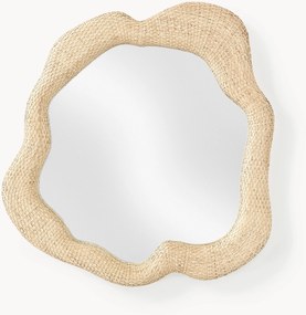 Specchio da parete in rattan Nuzana