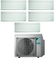 Climatizzatore Condizionatore Daikin Bluevolution Penta Split Inverter serie STYLISH WHITE 9+9+9+9+12 con 5MXM90N R-32 Wi-Fi Integrato 9000+9000+9000+9000+12000 - Garanzia Italiana