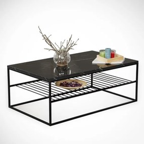 Tavolino ETNA 43x95 cm nero