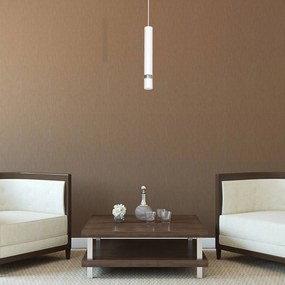 Eko-Light Lampada a sospensione Joker, bianco/argento, 1 luce